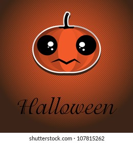 Halloween Pumpkin Card