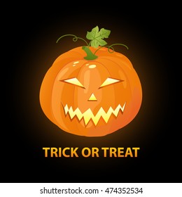Halloween Pumpkin Cart
