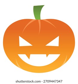 Calabaza de Halloween elemento de diseño de dibujos animados
