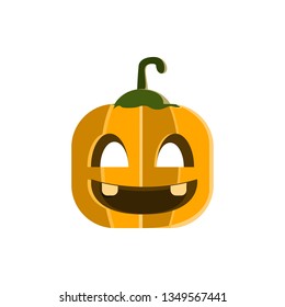 Halloween Pumpkin Character Illustration Design