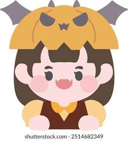 Halloween Pumpkin Children's Illustration art