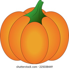 Halloween pumpkin  concept