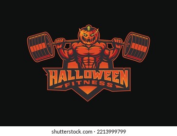 Halloween Pumpkin Creepy Smile Vector illustrations for your work Logo, mascot merchandise t-shirt, stickers and Label designs, gym, greeting cards advertising business company or brands, fitness.