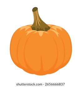 Abóbora de Halloween. Abóboras bonitas ou fantasma. Ilustração de férias de outono vetorial.