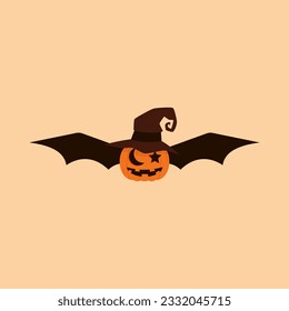 Halloween Pumpkin Decoration. Monster pumpkin decoration for halloween celebration.