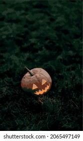 Halloween pumpkin decoration outdoor design 
