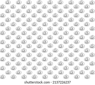Halloween pumpkin decoration season pattern
