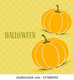 halloween pumpkin design with space for your text