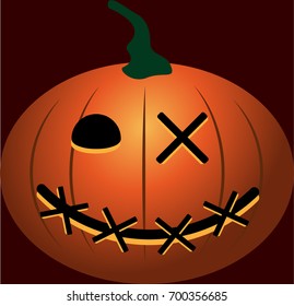 Halloween pumpkin emoji