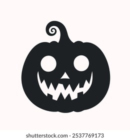 Halloween Pumpkin Face Icon vector