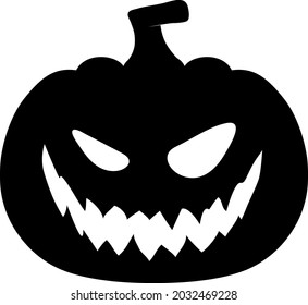 Halloween Pumpkin face Scalable any size