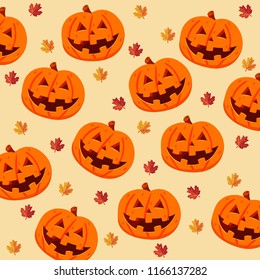 Halloween pumpkin. Festival background for your design