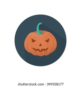 Halloween Pumpkin Flat