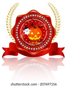 Halloween pumpkin frame