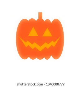 Halloween pumpkin fruit animated illustration