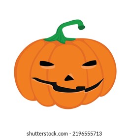 Halloween Pumpkin Fruit Illustration Vector