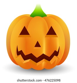 Halloween pumpkin ghost icon