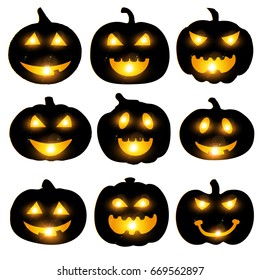 Halloween pumpkin ghost icon