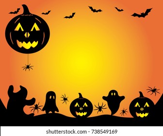 Halloween Pumpkin Graphic Template