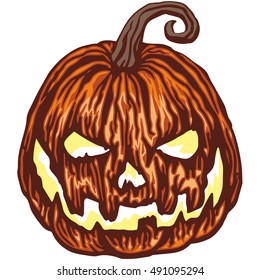 halloween pumpkin, grunge.vintage design t-shirts