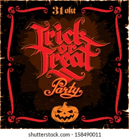 halloween pumpkin, hand drawing image