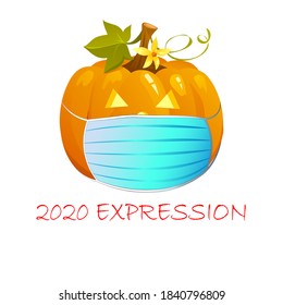 HALLOWEEN PUMPKIN HEAD EXPRESSION IN 2020