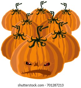 Halloween pumpkin head jack.
