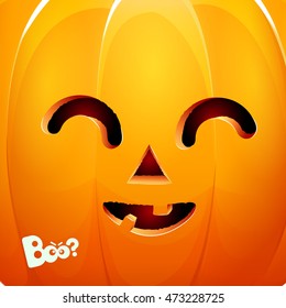 Halloween pumpkin head jack lantern 