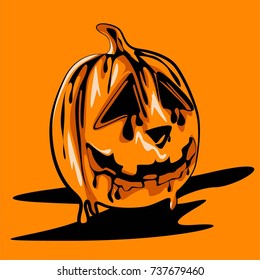 halloween pumpkin horror