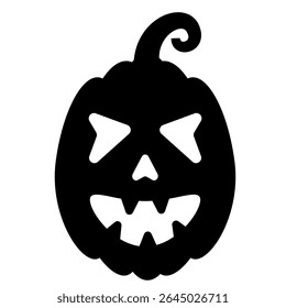 Halloween Pumpkin Horror Scary Silhouette