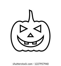 Halloween pumpkin icon