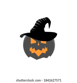 Halloween pumpkin icon. Halloween icon.
