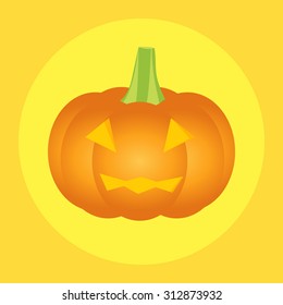 Halloween pumpkin icon