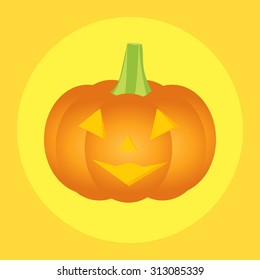 Halloween pumpkin icon