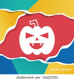 halloween pumpkin icon