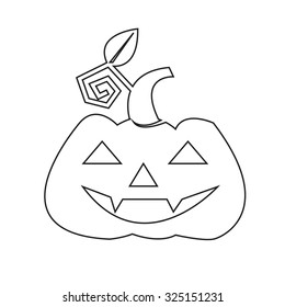 Halloween pumpkin icon