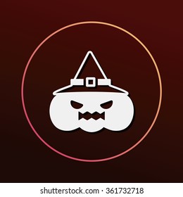 halloween pumpkin icon