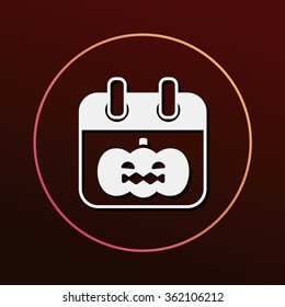 halloween pumpkin icon