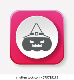 halloween pumpkin icon