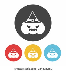 halloween pumpkin icon