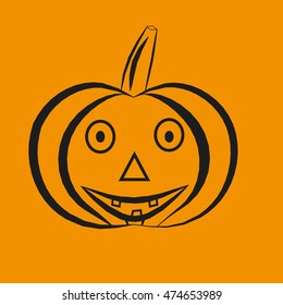 halloween pumpkin icon