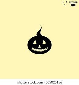 halloween pumpkin icon