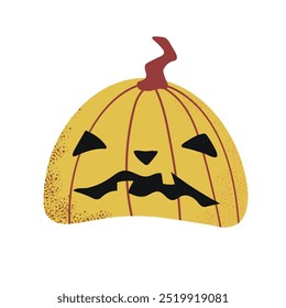 Halloween pumpkin icon clipart avatar logtotype isolated illustration