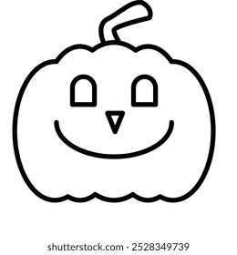 Halloween Pumpkin Icon, Creepy, Thanksgiving