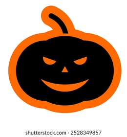 Halloween Pumpkin Icon, Creepy, Thanksgiving