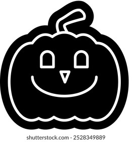 Halloween Pumpkin Icon, Creepy, Thanksgiving