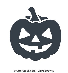 halloween pumpkin icon design vector template