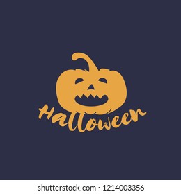 Halloween pumpkin icon. 
Pumpkin icon with different emotions