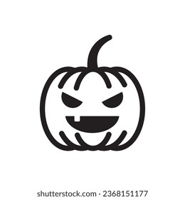 halloween pumpkin icon lineal style
