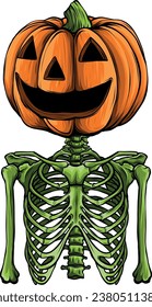 Halloween pumpkin icon. Vector. Autumn symbol. Flat design. Halloween scary pumpkin with smile, happy face. Orange squash silhouette isolated on white background. Cartoon colorful illustration.